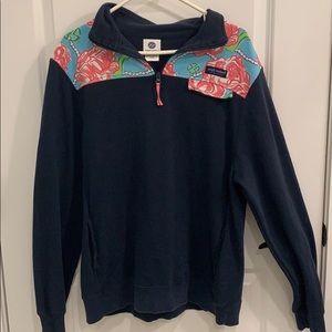Simply Souther half zip sweater